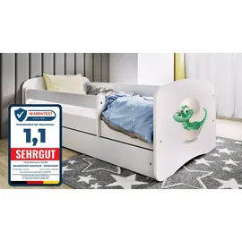 raumhirsch furniture Kinderbett 80 x 180 cm Holzwerkstoff weiß