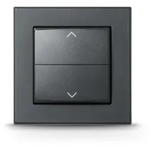 eQ-3 Homematic IP Tasterwippe für Markenschalter – mit Pfeilen anthrazit HmIP-BRA-A