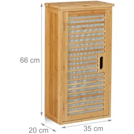 Relaxdays 10031040 Badezimmer-Möbel-Set