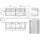 Villeroy & Boch Collaro Waschtischunterschrank C052B0VN 160x54,8x50cm, für 2 Waschtische, mit LED-Beleuchtung, cashmere grey
