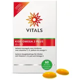 Vitals - Kids Omega 3 Jellies 60 Kaugeleedrops. Leckere Kaugeleedrops für Kinder mit Vitamin C, Vitamin D und Jod mit Erdbeer- und Zitrusgeschmack.