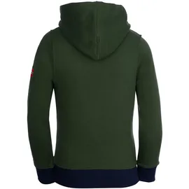 TROLLKIDS Troll Kapuzenpullover - Forest Green / Navy / Flame Orange - 104 cm