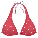 s.Oliver Triangel-Bikini-Top Damen rot-weiß, Gr.32 Cup A/B,