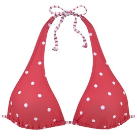 s.Oliver Triangel-Bikini-Top Damen rot-weiß, Gr.32 Cup A/B,