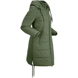 bonprix Outdoor-Steppmantel wasserabweisend, grün, 40