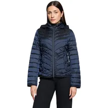 Betty Barclay Outdoorjacke mit abnehmbarer Kapuze 40, Dunkelblau | 40