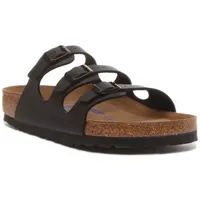 Birkenstock Florida Weichbettung Birko-Flor schwarz 37