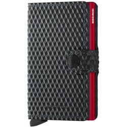 Secrid Miniwallet Cubic Black - Red