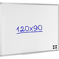 Viking Whiteboard Wandmontiert Magnetisch Lackierter Stahl Einseitig 120 (B)