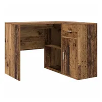 VidaXL Eckschreibtisch Alter Holz 102x88x75 cm Holzwerkstoff