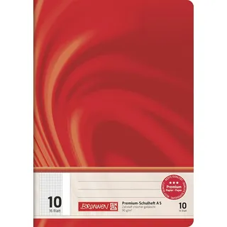 Brunnen Schulheft Vivendi Lineatur 10 kariert DIN A5 16 Blatt