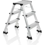 HJH Office SOLID IV Klappleiter 3 Stufen
