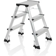 HJH Office SOLID IV Klappleiter 3 Stufen