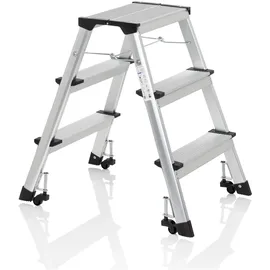 HJH Office SOLID IV Klappleiter 3 Stufen