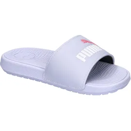 Puma COOL CAT 2.0 PS Unisex Schiebe-Sandalen, Cool Weather-PUMA White-Magic Rose - 31 EU