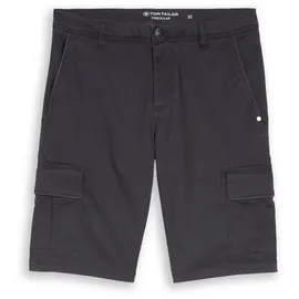 Tom Tailor Cargoshorts REGULAR PRINTED CARGO SHORTS aus Baumwollmix grau W 31