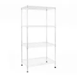 Karat Regal Rocky Standregal 55 x 35 x 110 cm Weiß