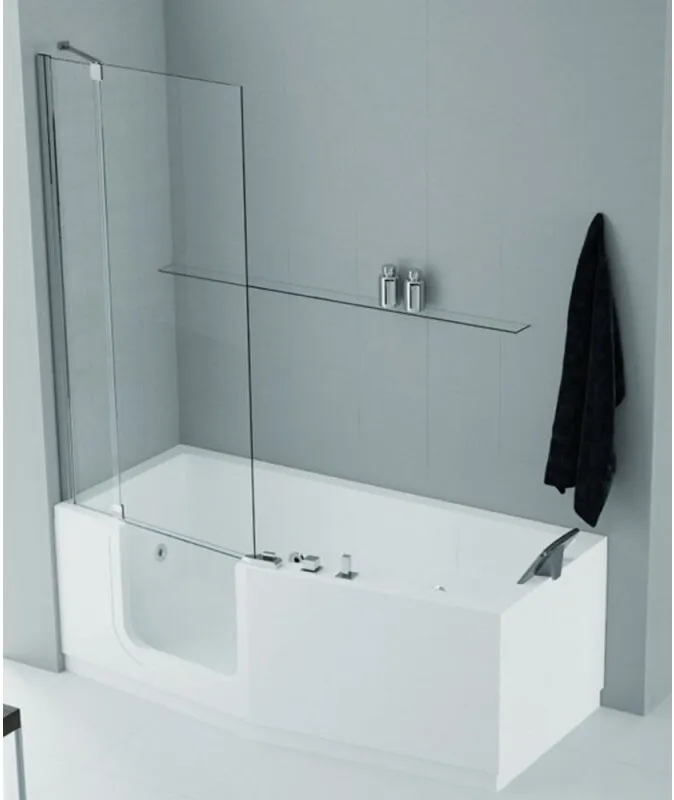 Novellini Iris - Badewanne mit Tür (80cm;170cm)