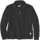 CARHARTT Half-Zip Sweatshirt Schwarz L
