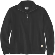CARHARTT Half-Zip Sweatshirt Schwarz L