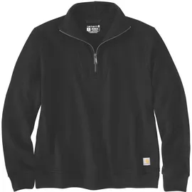 CARHARTT Half-Zip Sweatshirt Schwarz L