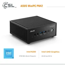 Asus Mini-PC ASUS PN42 Intel Atom 1,6 GHz 32 GB RAM 2000 GB SSD Intel UHD Graphics Win 11