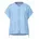 Kurzarmbluse blau XL