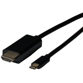 EFB-Elektronik EFB Elektronik EBUSBC-HDMI-4K60K.2 Videokabel-Adapter 2 m USB Typ-C Schwarz
