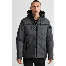 11 Project PRPigeon Herren Winterjacke Herrenjacke Jacke mit hochabschließendem Kragen - Grau - L