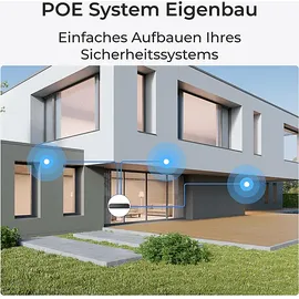 Reolink NVS8-8MD4 4K 8-Kanal PoE System, Überwachungskamera
