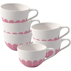 Villeroy & Boch Cappuccinotasse 0,3 l Pink 6 St.