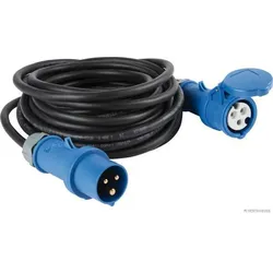 HERTH&BUSS Verbindungskabel, Steckdose, CEE 3-polig blau - 51307053 - blau