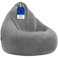 Skølm Magni Sitzsack Cord Anthrazit – XXL Sitzsack für