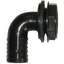 GARANTIA Überlaufbogen 32 mm (1 1/4) Regentonne blau