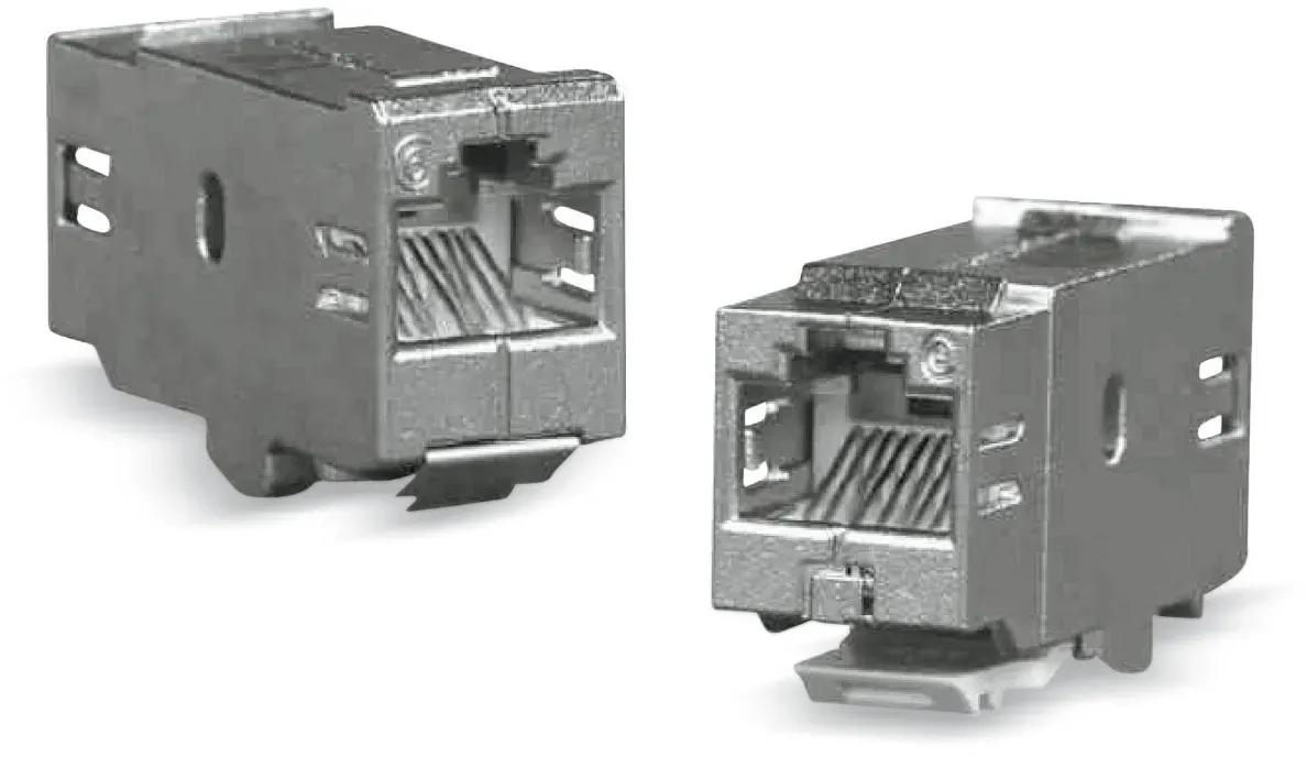 Dätwyler IT Infra RJ45-Durchführungskupplung 417446