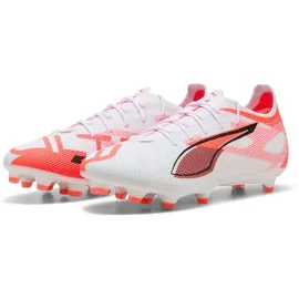 Puma Ultra 5 Pro FG/AG Herren Puma White-Puma Black-Glowing Red 39