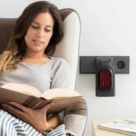 InnovaGoods Heatpod Tragbare Mini-Heizung 0,4 kW Schwarz
