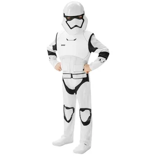 Rubie ́s Kostüm Stormtrooper - Karneval Faschingskostüm Kinder, Original Star Wars 7 Stormtrooper Kinderkostüm weiß 164