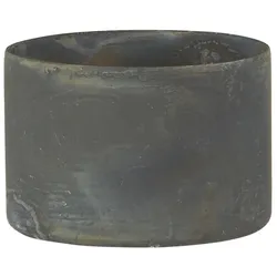IB Laursen Kerzenhalter für Teelicht Teelichthalter magnetisch, Höhe 2.8, Ø 4.2 cm, grau