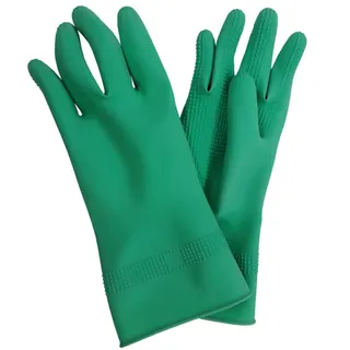 Gummihandschuhe 595 m. Noppen small 6.5-7 grün, Zubehör, An- und Ausziehhilfen