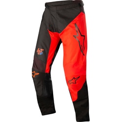 Alpinestars Racer Supermatic Motocross Hose, schwarz-rot, Größe 30 für Männer