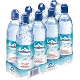 Adelholzener Mineralwasser Classic Sportslock 8x0.75l  Einweg-Pfand