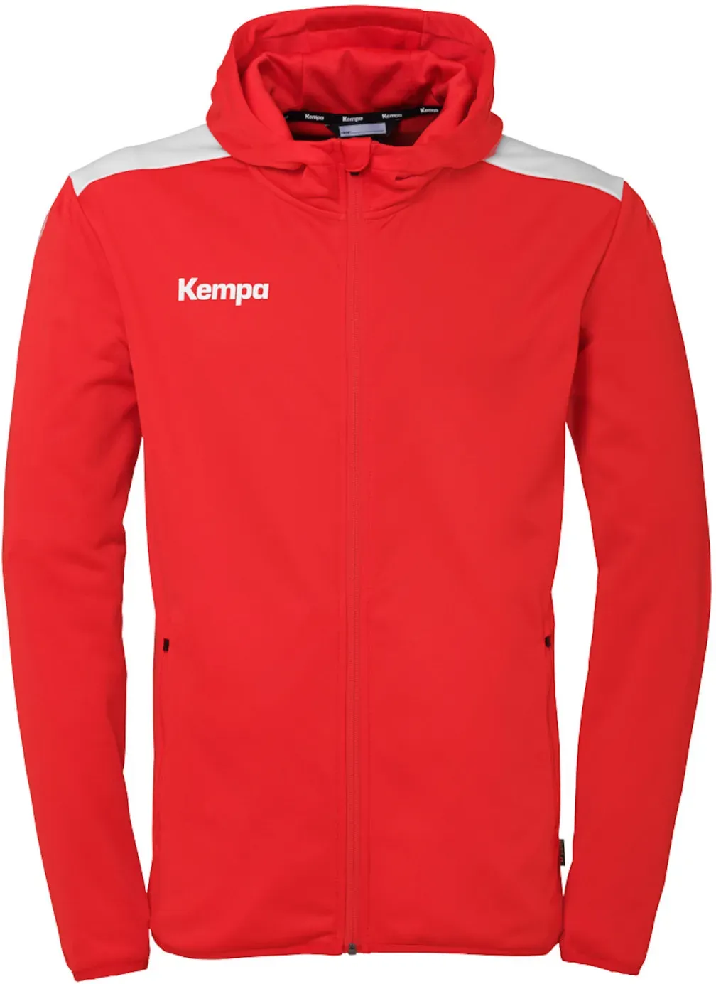 Kempa Kinder Trainingsjacke Emotion 27 200513061 152 - Rot/Wieß - 152