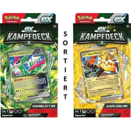 Pokémon Kampfdeck Kapu-Riki & Eisenblatt EX