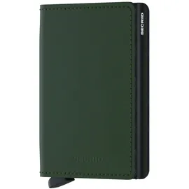 Secrid Slimwallet Unisex Geldbörse green black