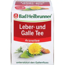 BAD HEILBRUNNER Leber- und Galletee Filterbeutel 14 g