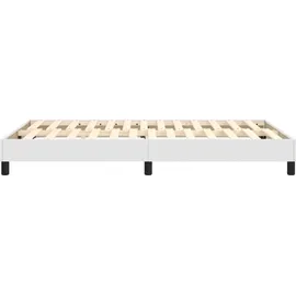 vidaXL Boxspringbettgestell 120 x 200 cm Weiß