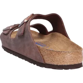 Birkenstock Arizona Weichbettung Nubukleder geölt schmal habana 36