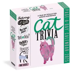 Cat Trivia Page-A-Day(r) Calendar 2025