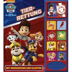 Klappen-Geräusche-Buch, PAW Patrol, Tier-Rettung